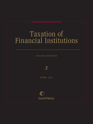 cover image of Taxation of  Financial Institutions